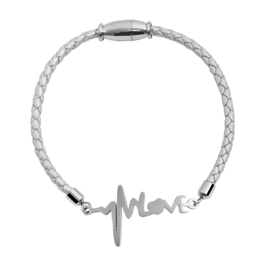 Damen Armband – Armreif aus Leder 17 cm