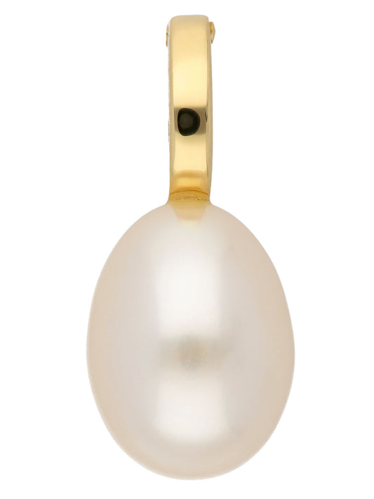 Adelia´s 585 Gold Anhänger mit Süßwasser Zuchtperle