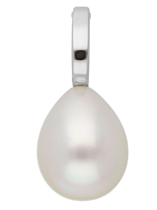Adelia´s 585 Weißgold Anhänger mit Süßwasser Zuchtperle