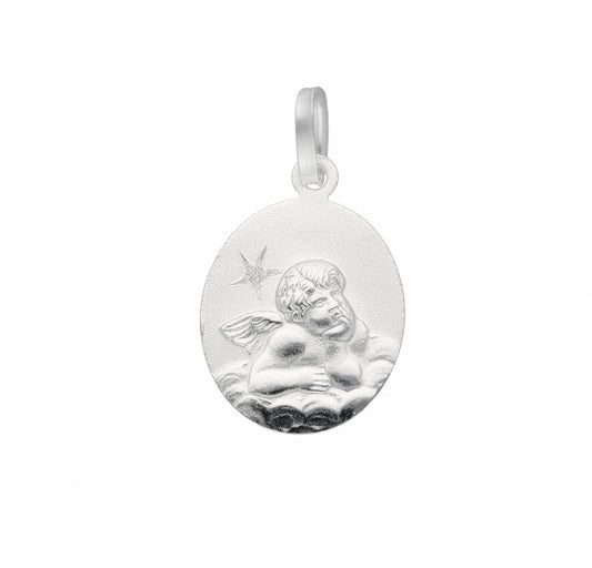 Adelia´s 925 Silber Anhänger Amor mit Diamant