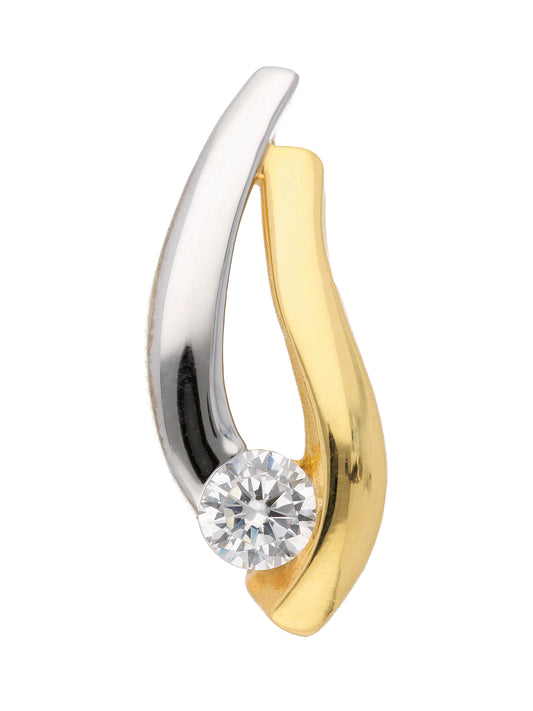 Adelia´s 333 Gold Anhänger mit Zirkonia