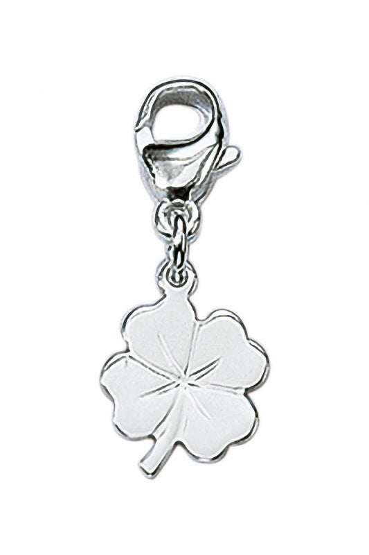 Adelia´s 925 Silber Charms Anhänger Kleeblatt