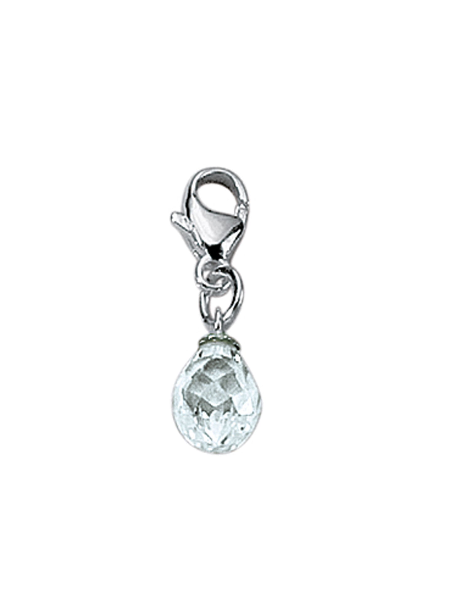 Adelia´s 925 Silber Charms Anhänger mit Zirkonia