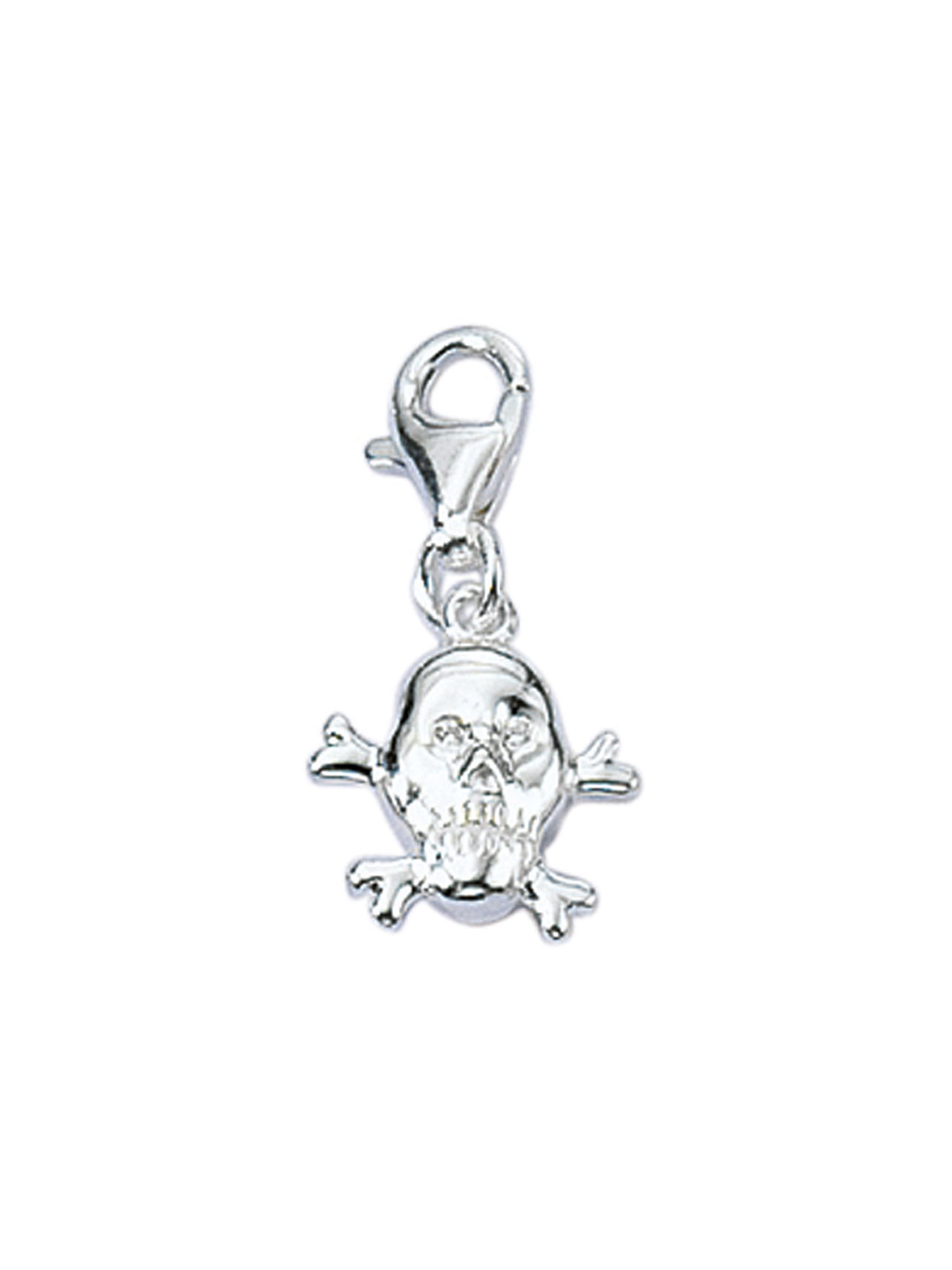 Adelia´s 925 Silber Charms Anhänger Totenkopf