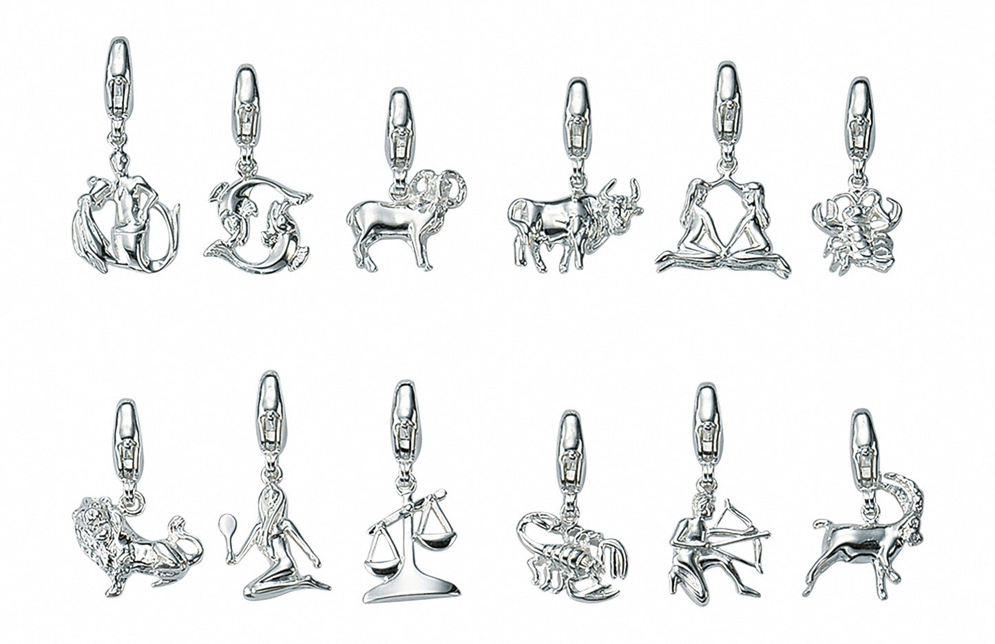 Adelia´s 925 Silber Charms Anhänger Krebs