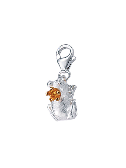 Adelia´s 925 Silber Charms Anhänger Frosch