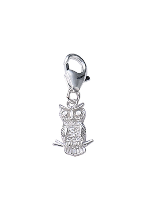 Adelia´s 925 Silber Charms Anhänger Eule