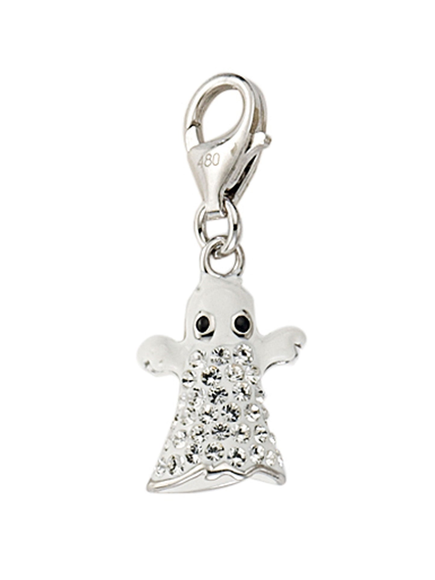 Adelia´s 925 Silber Charms Anhänger mit Glasstein