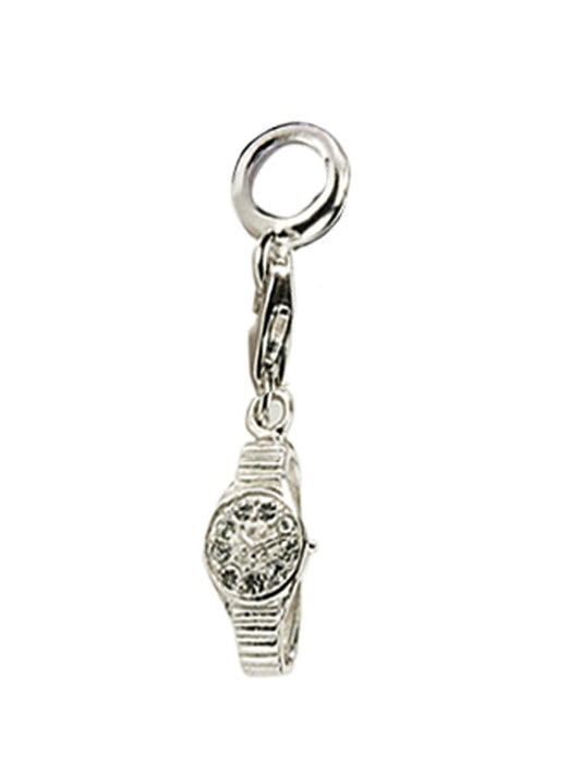 Adelia´s 925 Silber Charms Anhänger mit Glasstein