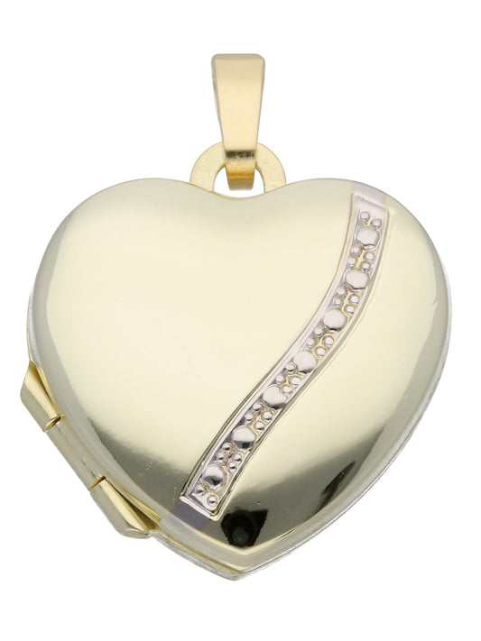 Adelia´s 585 Gold Medaillon Anhänger