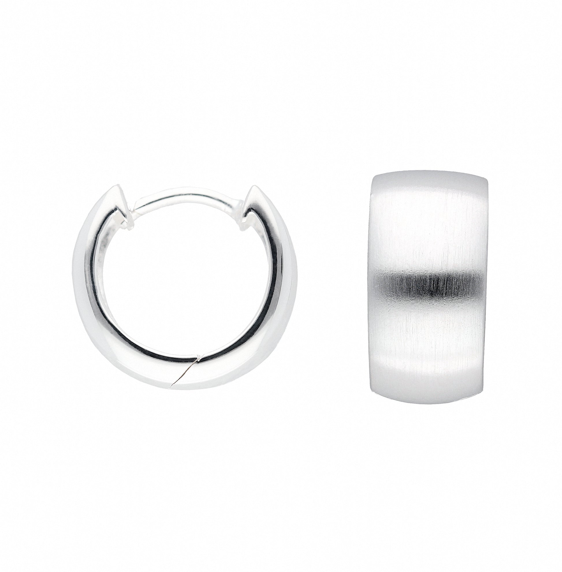 Adelia´s 925 Silber Ohrringe   Creolen Ø 14 mm