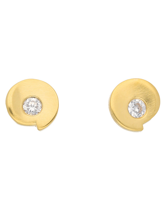 Adelia´s 333 Gold Ohrringe   Ohrstecker mit Zirkonia
