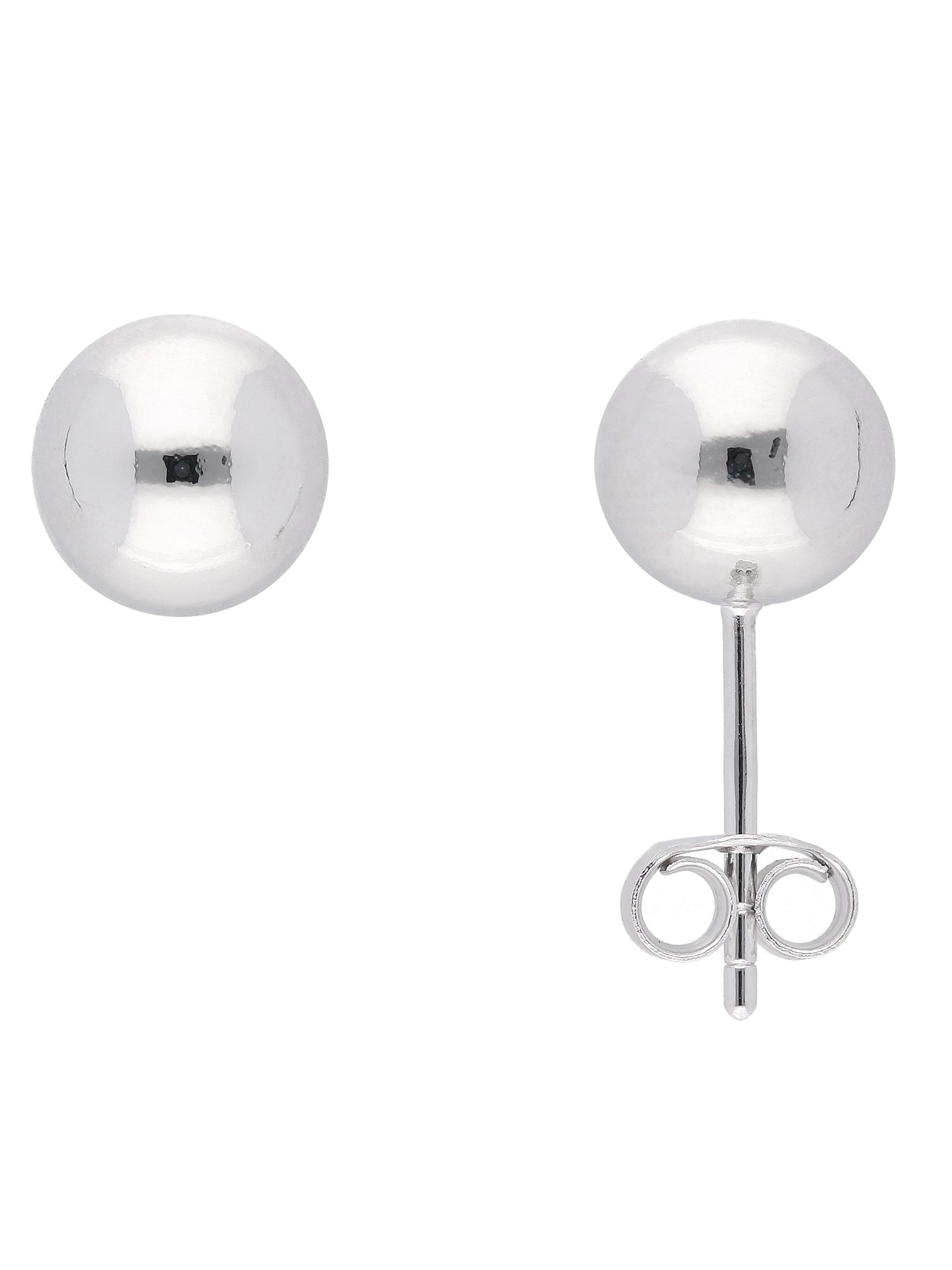 Adelia´s 925 Silber Ohrringe   Ohrstecker Ø 8 mm