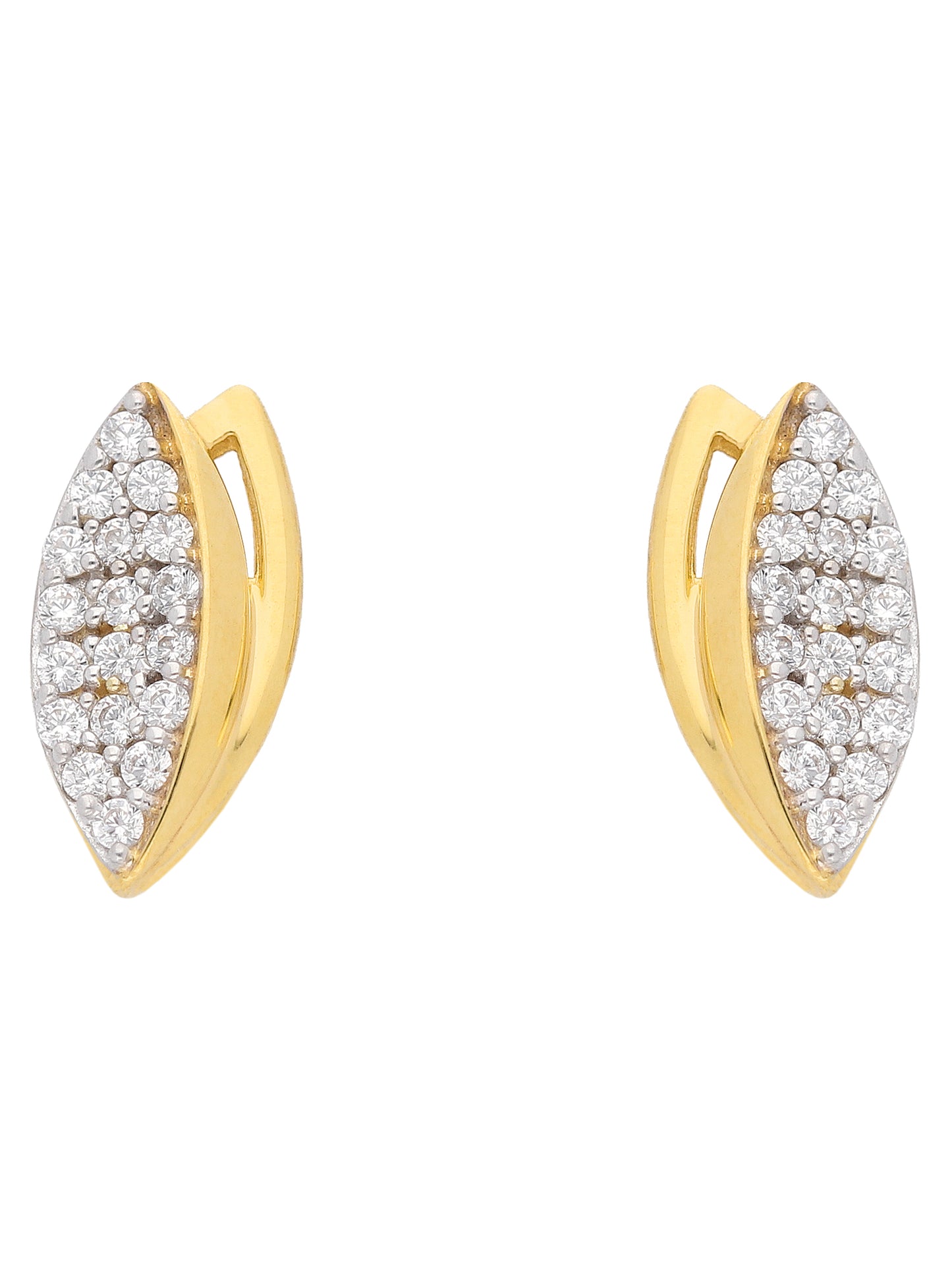 Adelia´s 333 Gold Ohrringe   Ohrstecker mit Zirkonia