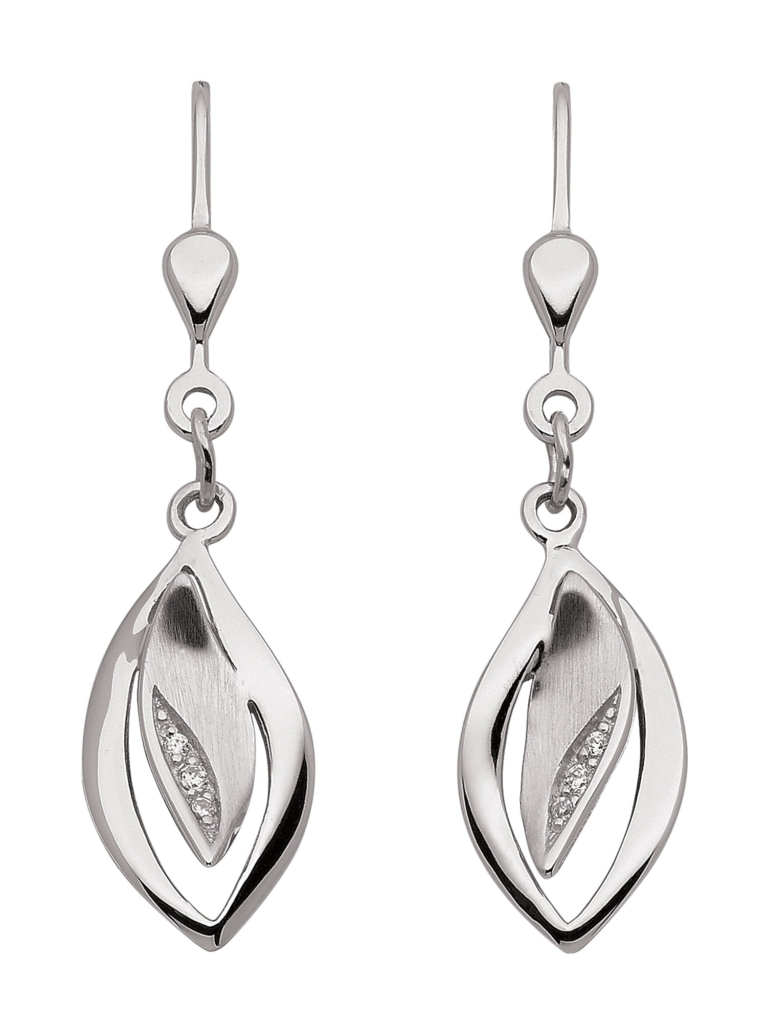 Adelia´s 925 Silber Ohrringe   Ohrhänger mit Zirkonia