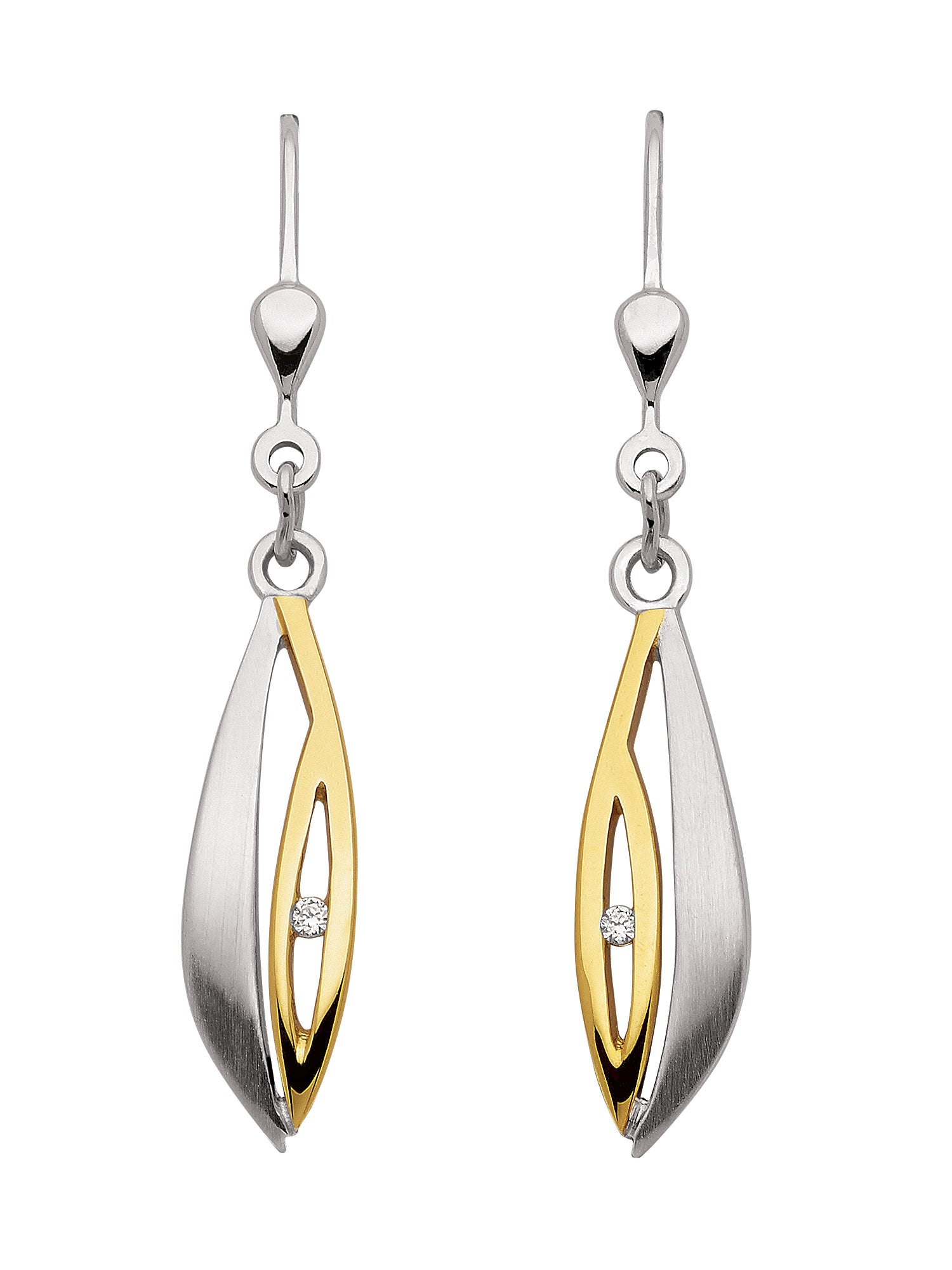 Adelia´s 925 Silber Ohrringe   Ohrhänger mit Zirkonia