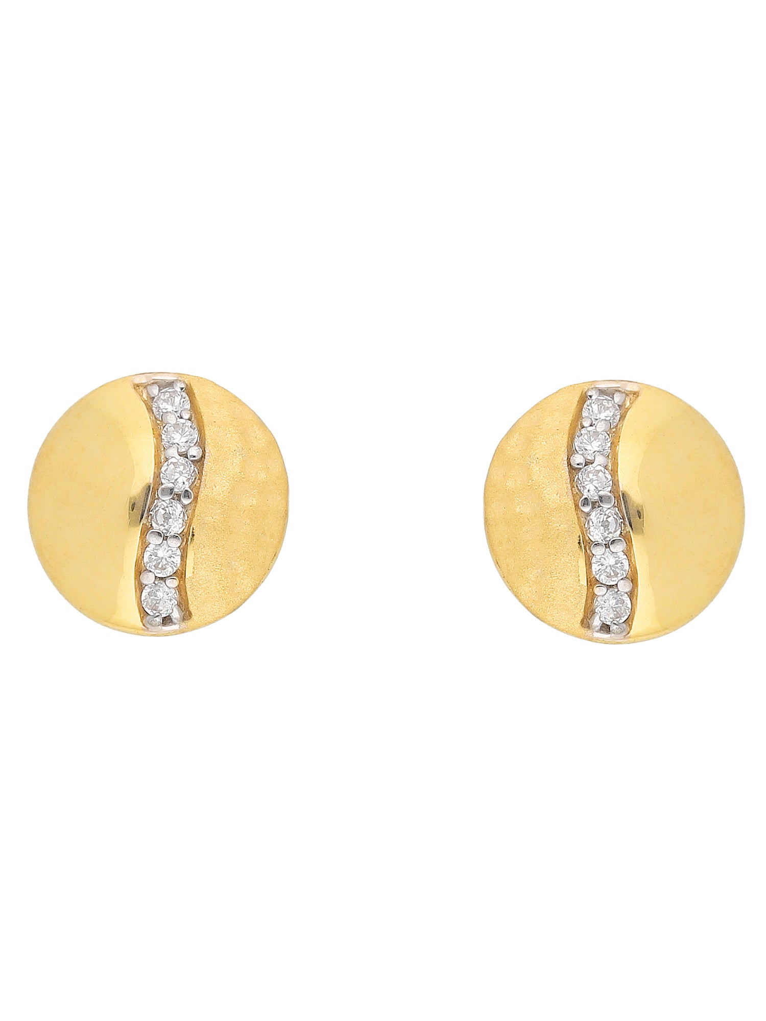 Adelia´s 333 Gold Ohrringe   Ohrstecker mit Zirkonia