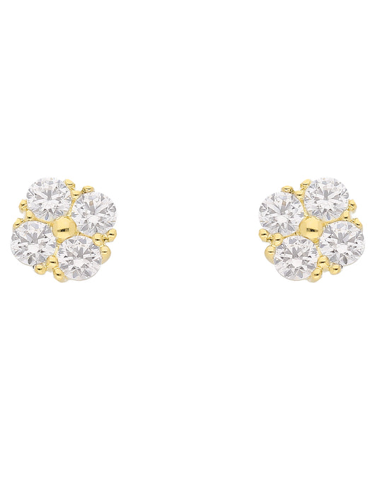 Adelia´s 333 Gold Ohrringe   Ohrstecker mit Zirkonia