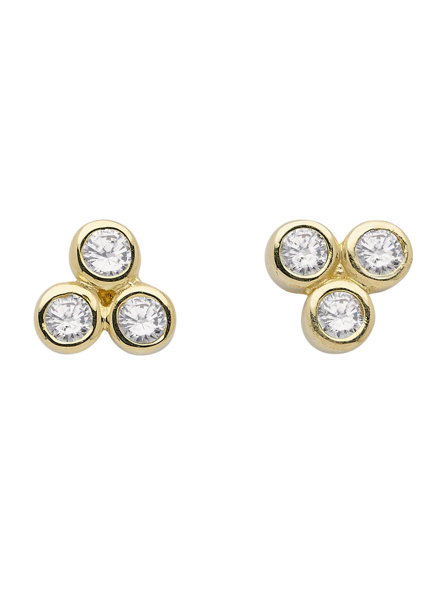 Adelia´s 333 Gold Ohrringe   Ohrstecker mit Zirkonia