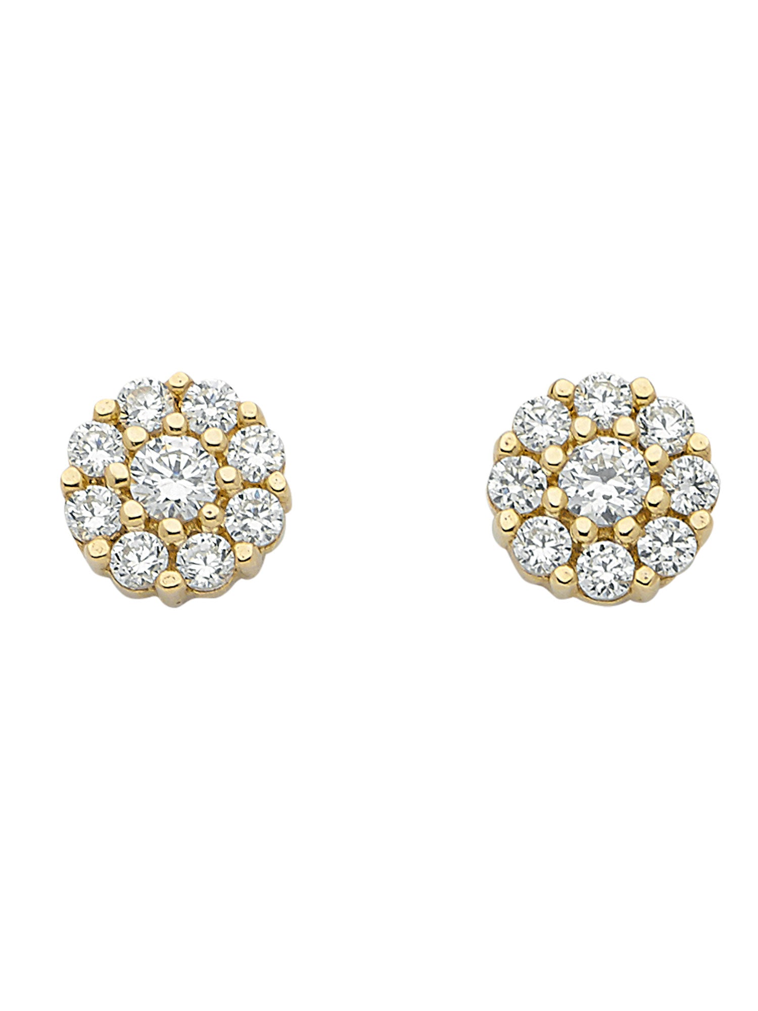 Adelia´s 333 Gold Ohrringe   Ohrstecker mit Zirkonia
