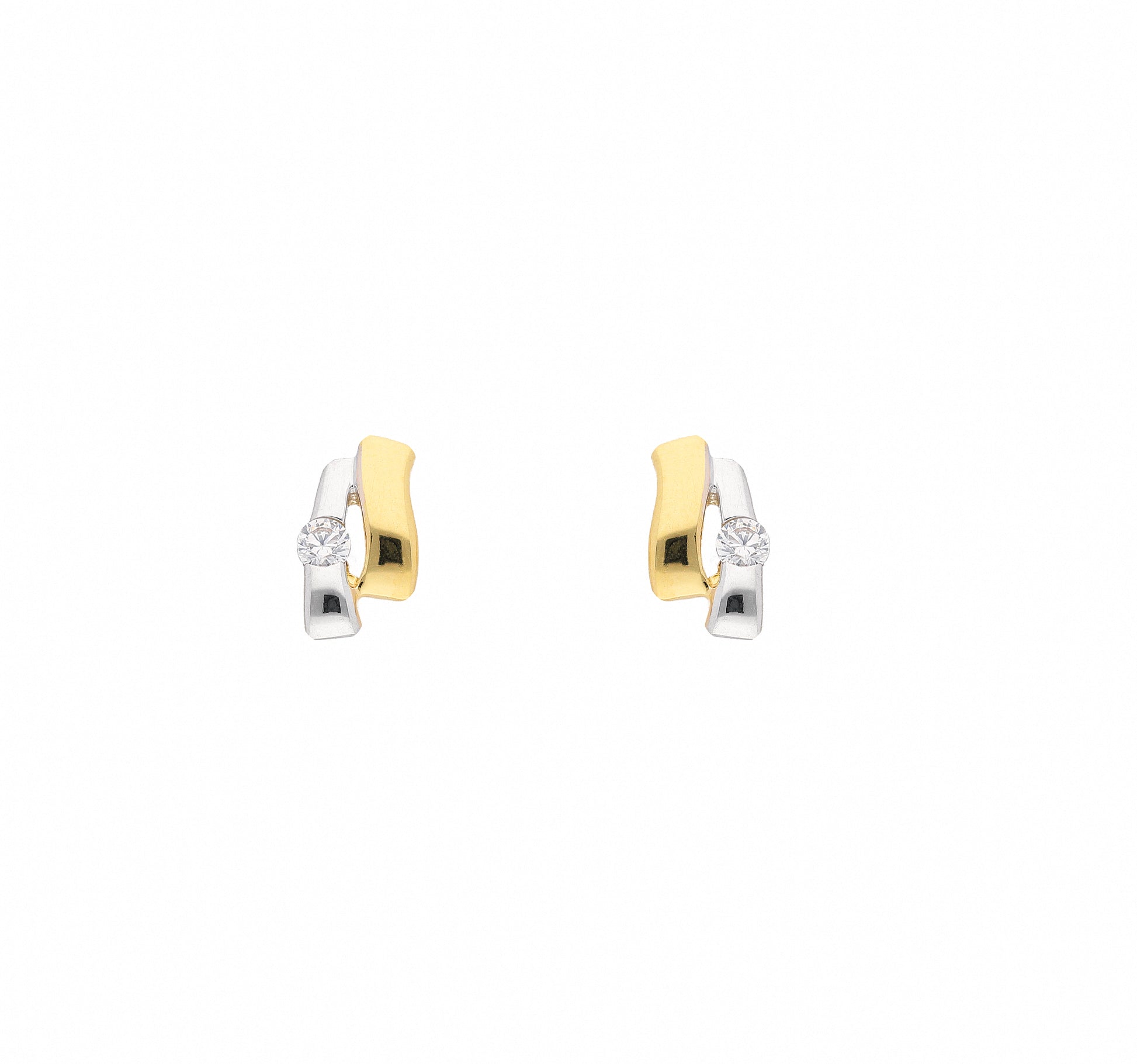 Adelia´s 333 Gold Ohrringe   Ohrstecker mit Zirkonia