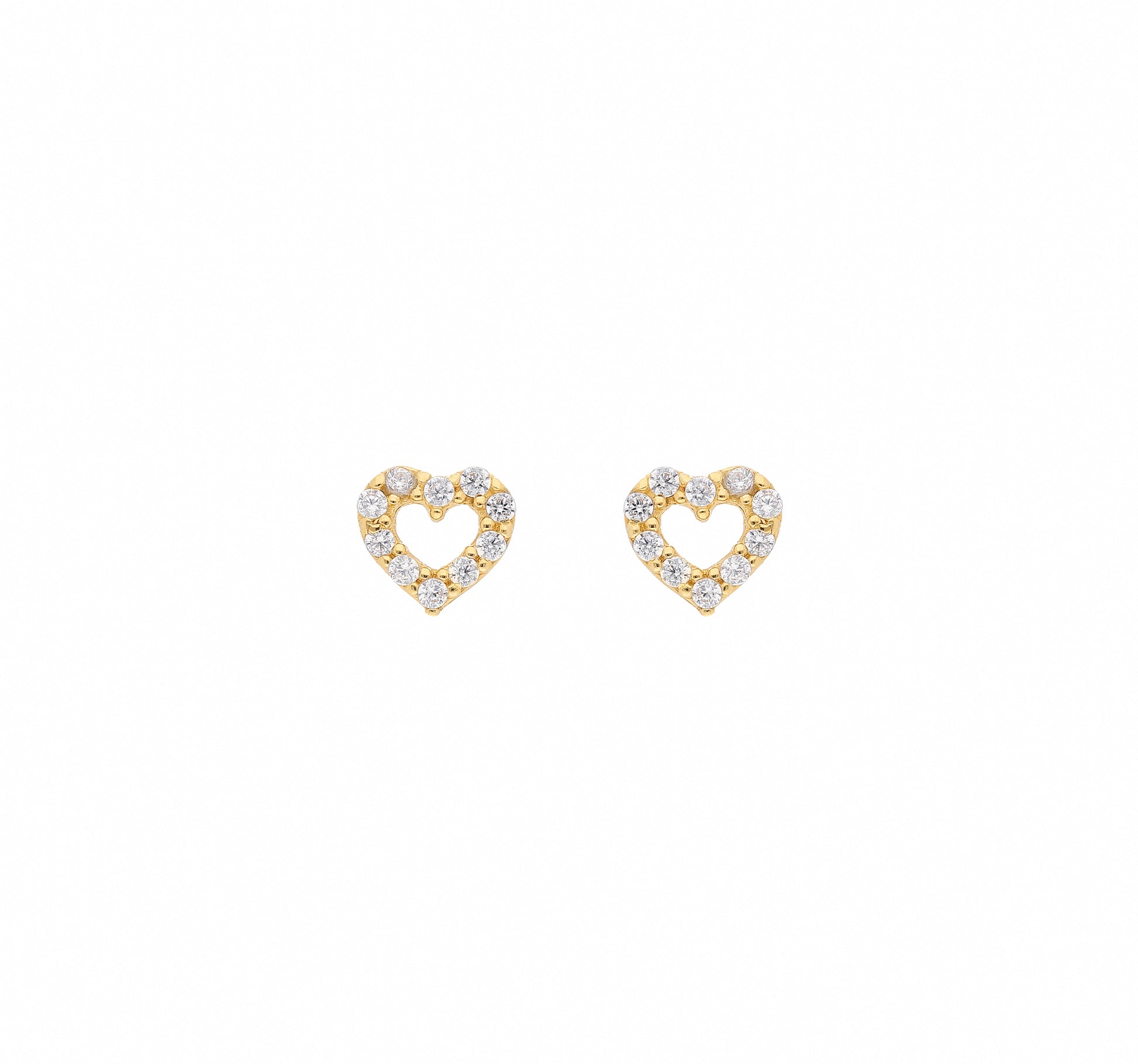 Adelia´s 333 Gold Ohrringe   Ohrstecker mit Zirkonia