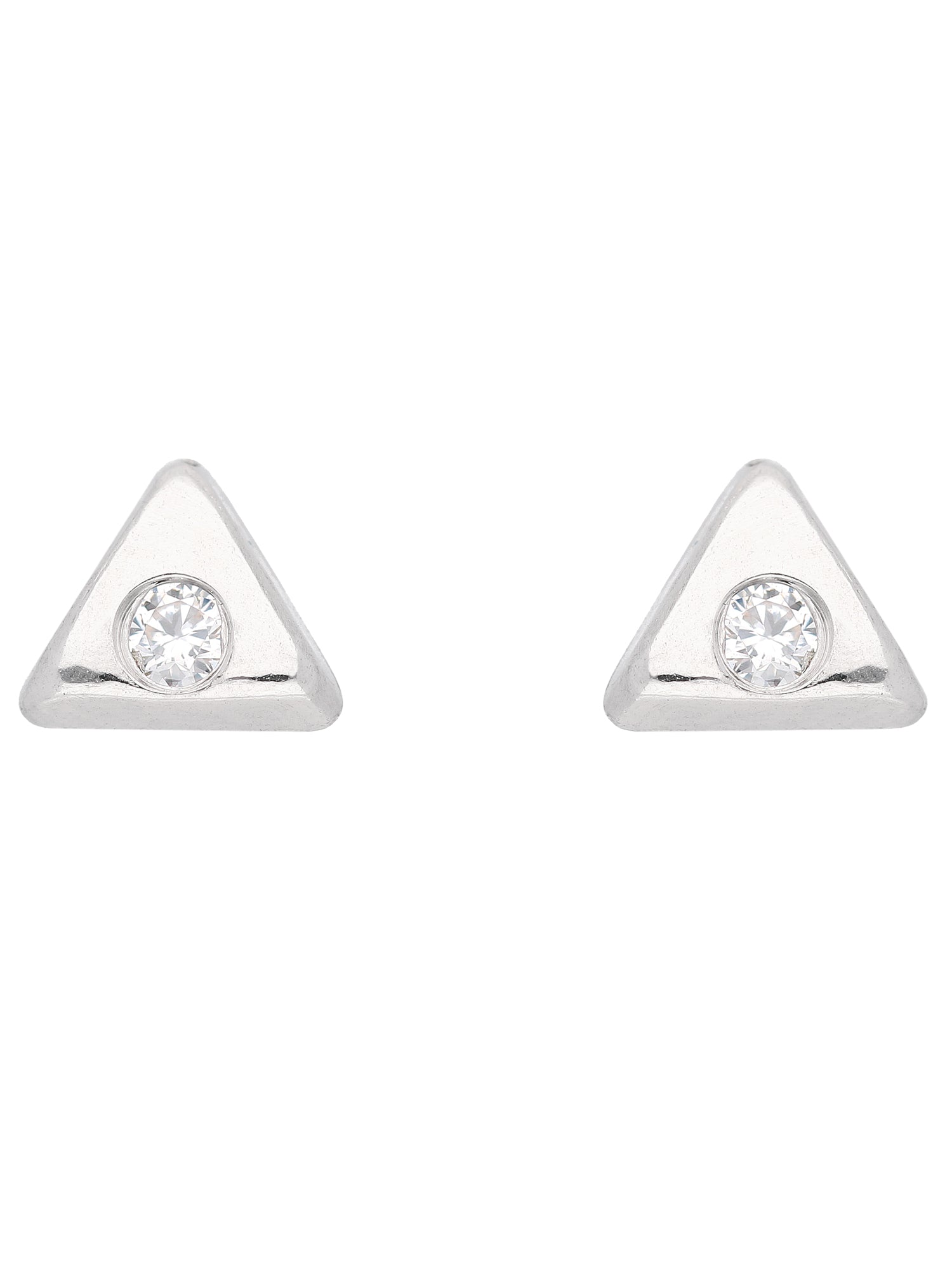 Adelia´s 333 Weißgold Ohrringe   Ohrstecker mit Zirkonia