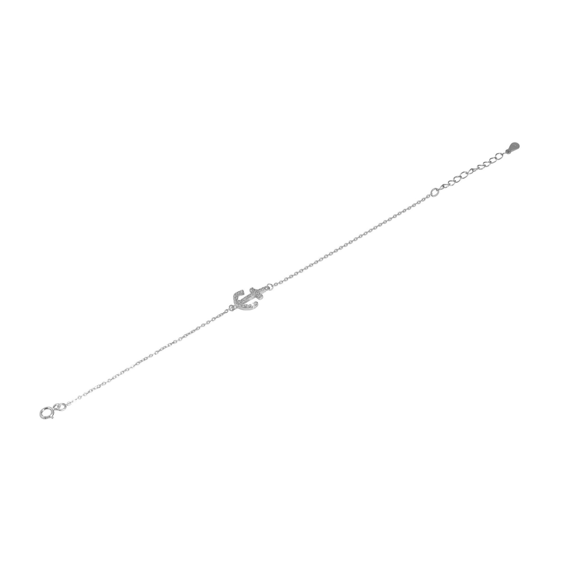 Damen Anhänger aus 925 Silber mit Zirkonia