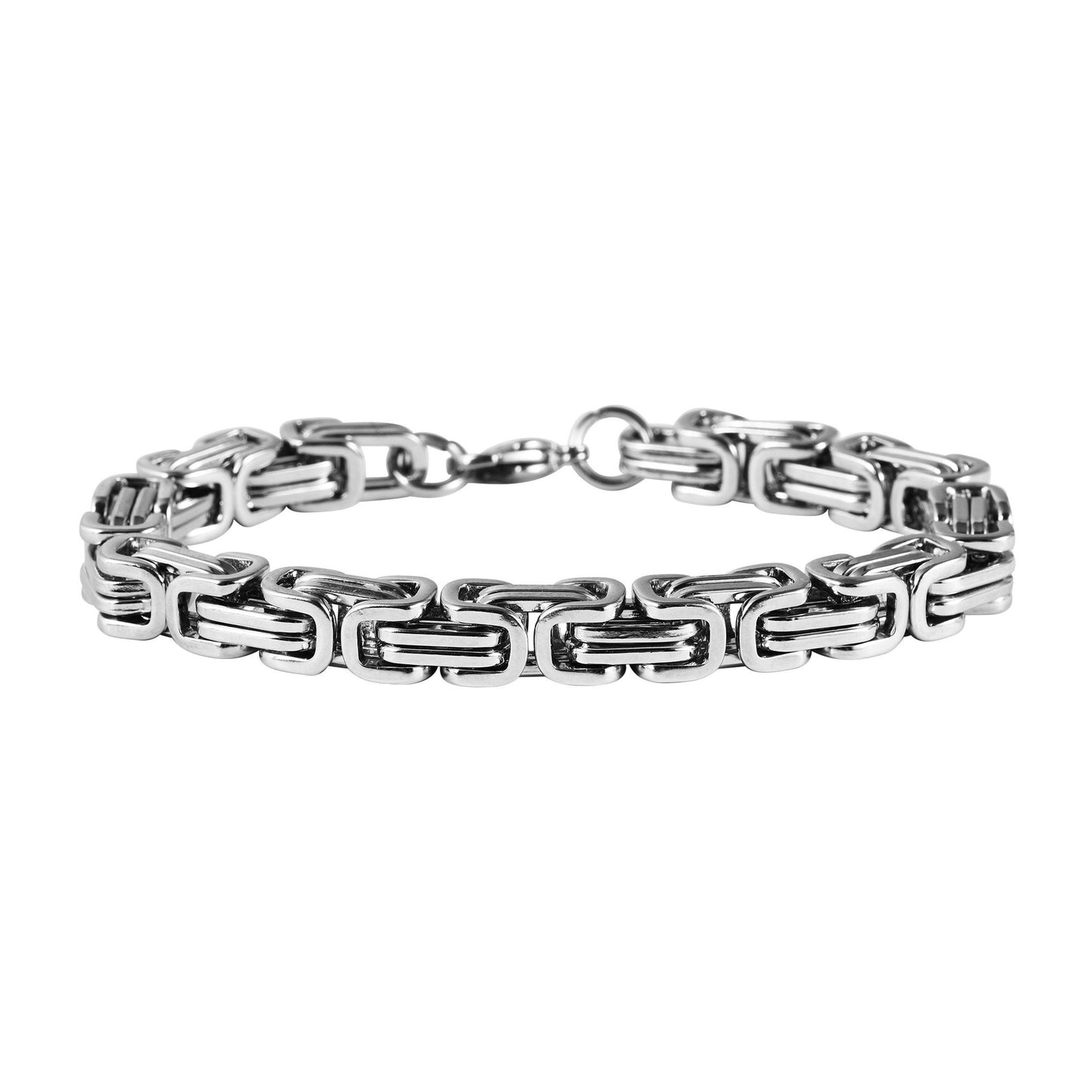 Unisex Armband aus Edelstahl 24 cm
