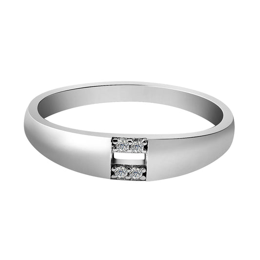 Damen Ring aus 925 Silber mit Zirkonia