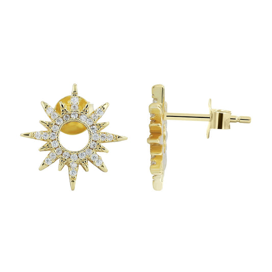 Damen Ohrringe – Ohrstecker aus 925 Silber mit Zirkonia