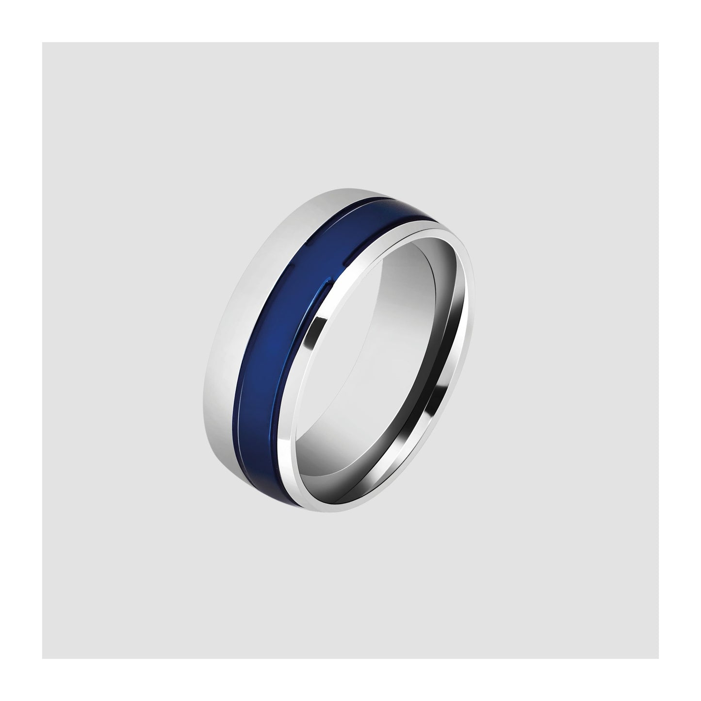 Herren Ring aus Edelstahl
