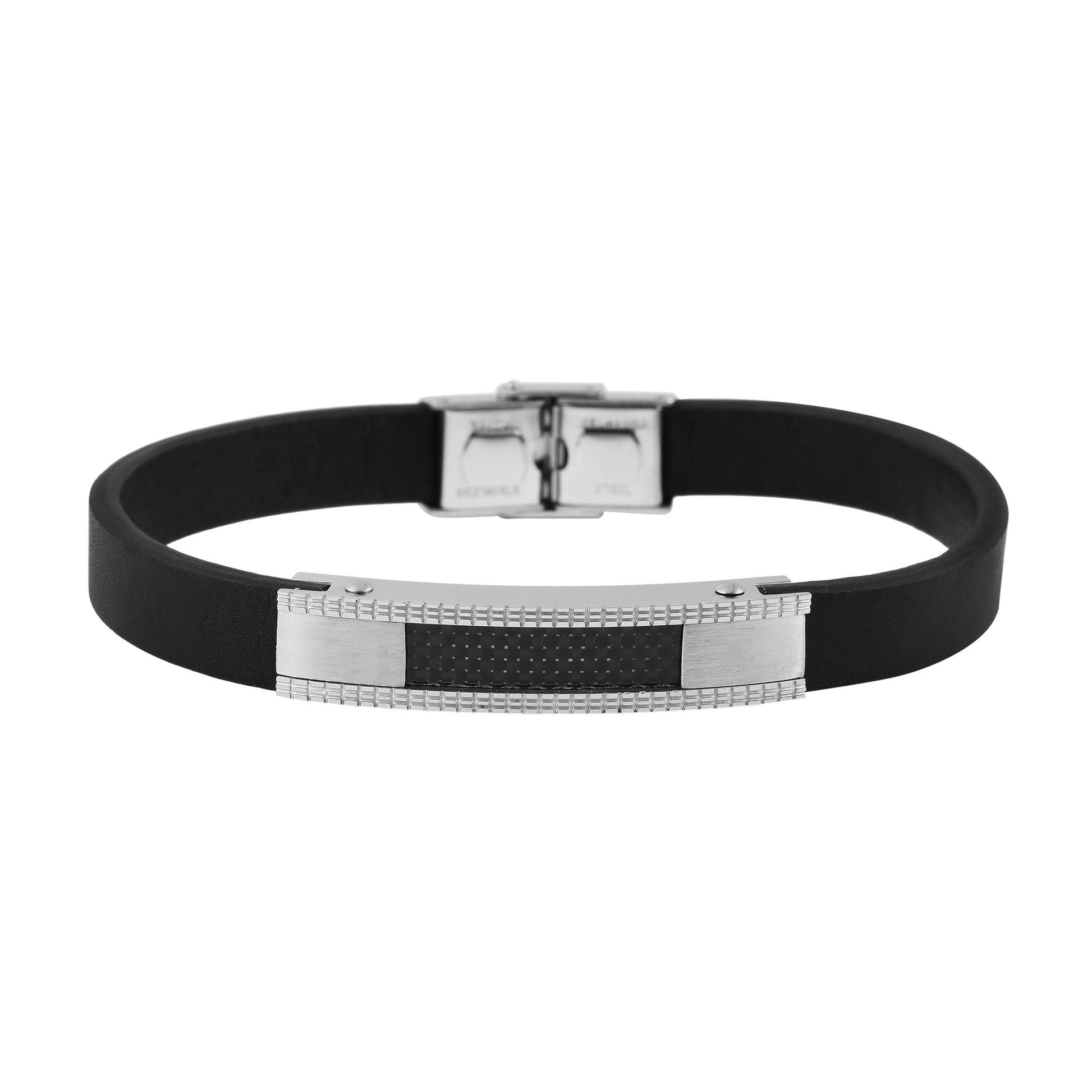 Unisex Armband aus Leder 24 cm