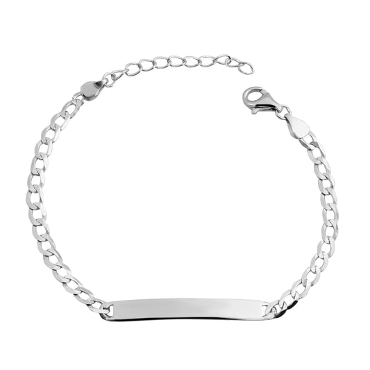 Unisex Armband – Panzerarmband aus 925 Silber 17+3 cm