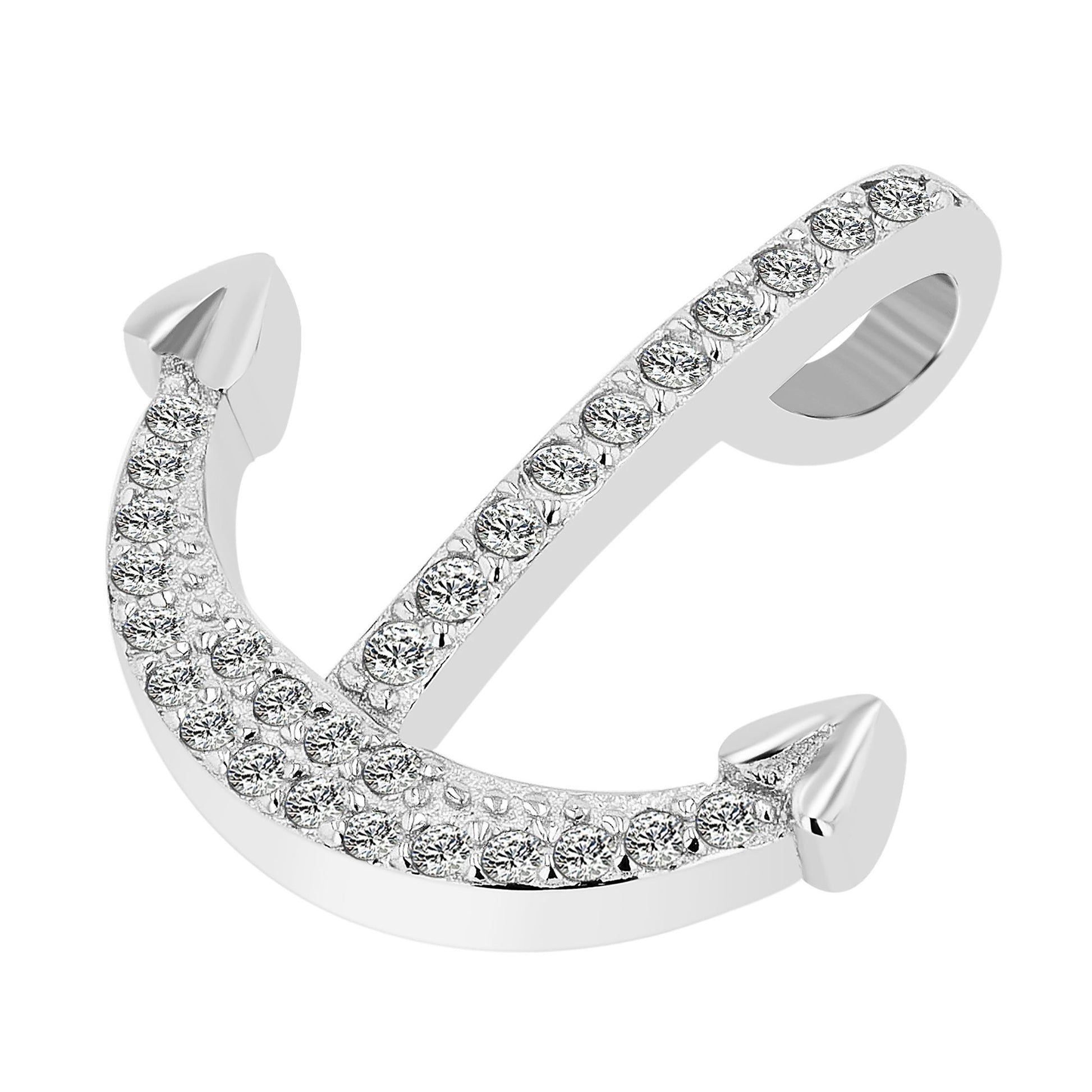 Damen Anhänger aus 925 Silber mit Zirkonia