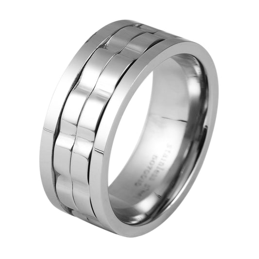 Herren Ring aus Edelstahl