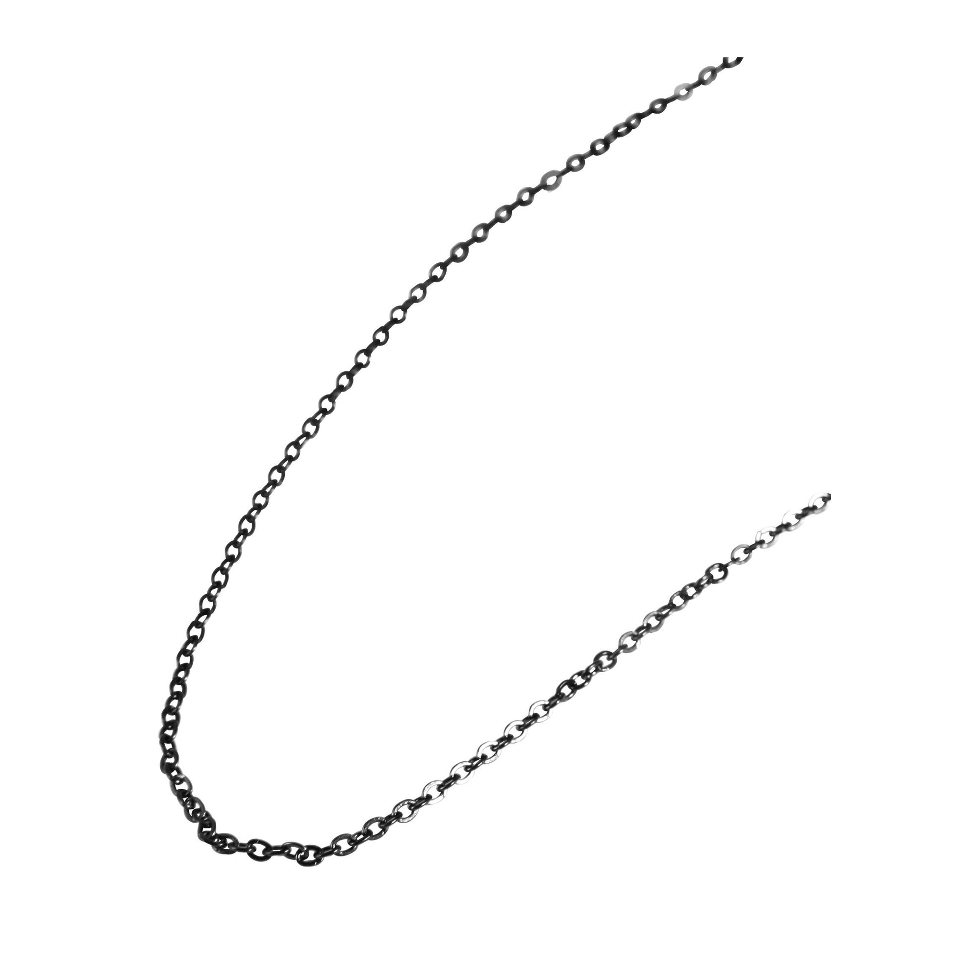 Unisex Halskette – Ankerkette aus Edelstahl 45+5
