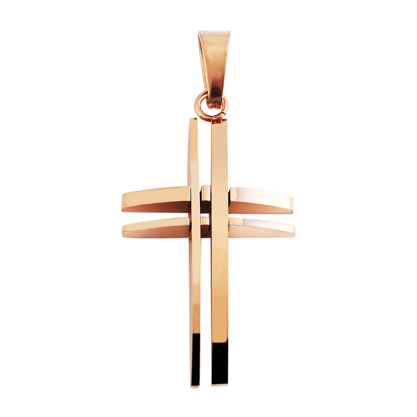 Unisex Anhänger – Kreuz Kreuzanhänger aus Edelstahl