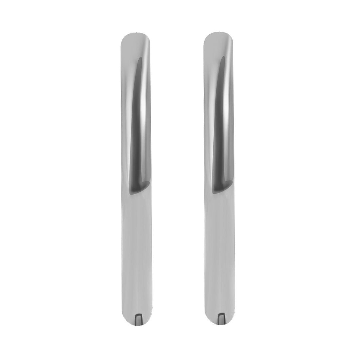 Unisex Ohrringe – Klappcreole aus Edelstahl