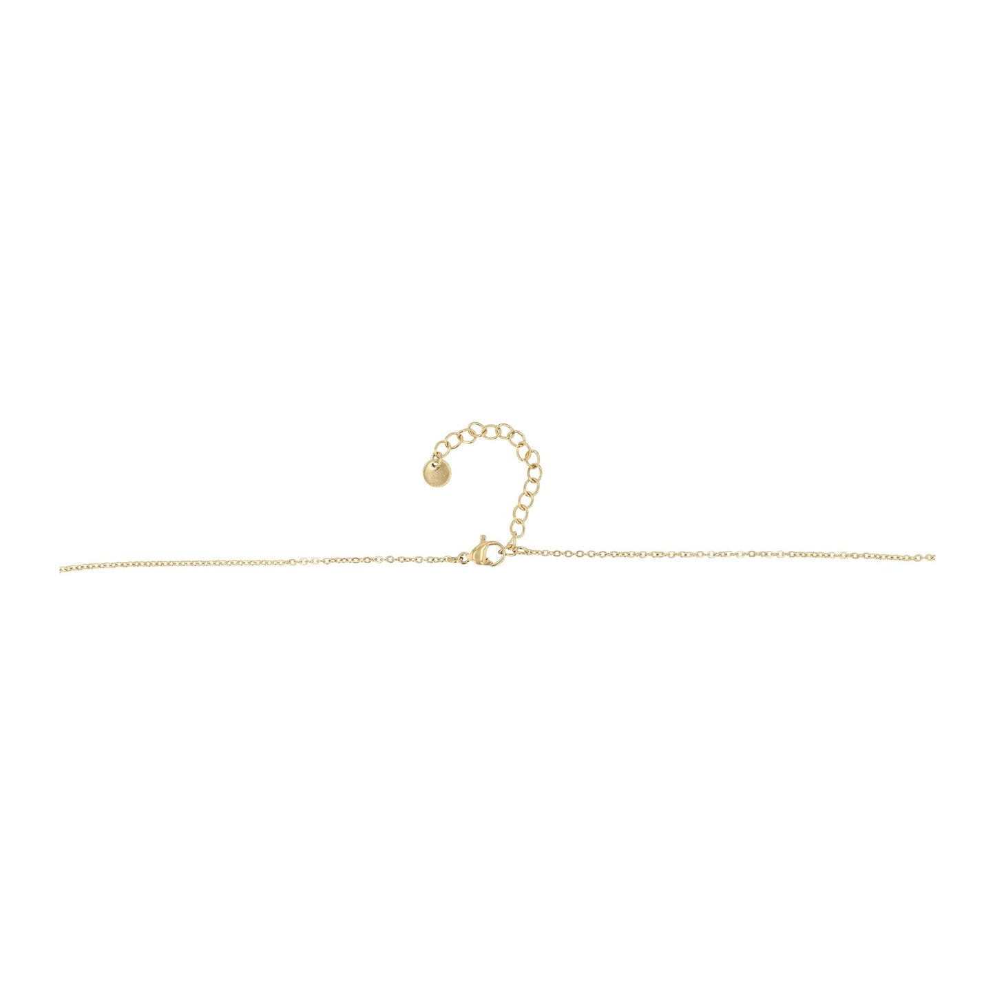 Unisex Halskette – Kreuz aus Edelstahl 43 cm