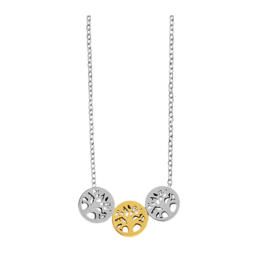 Damen Halskette – Ankerkette aus Edelstahl 43 cm