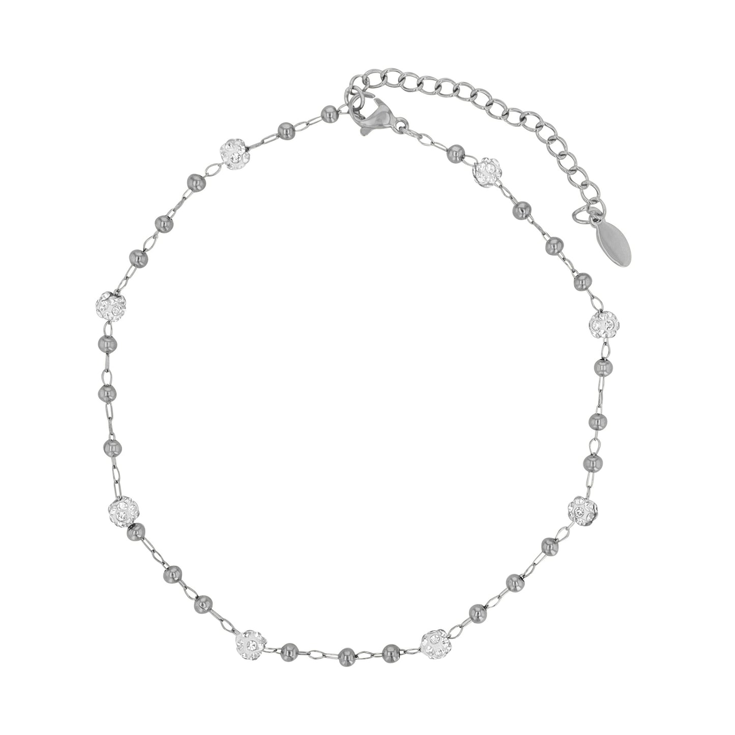 Damen Anhänger aus Edelstahl mit Perle