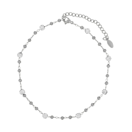Damen Anhänger aus Edelstahl mit Perle