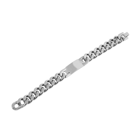 Herren Armband – Panzerarmband aus Edelstahl 21,5 cm