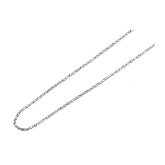 Unisex Halskette aus Edelstahl 80+5