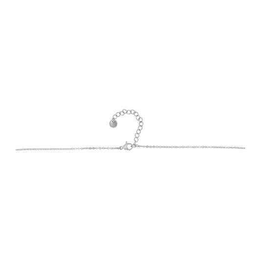 Unisex Halskette – Kreuz aus Edelstahl 43 cm
