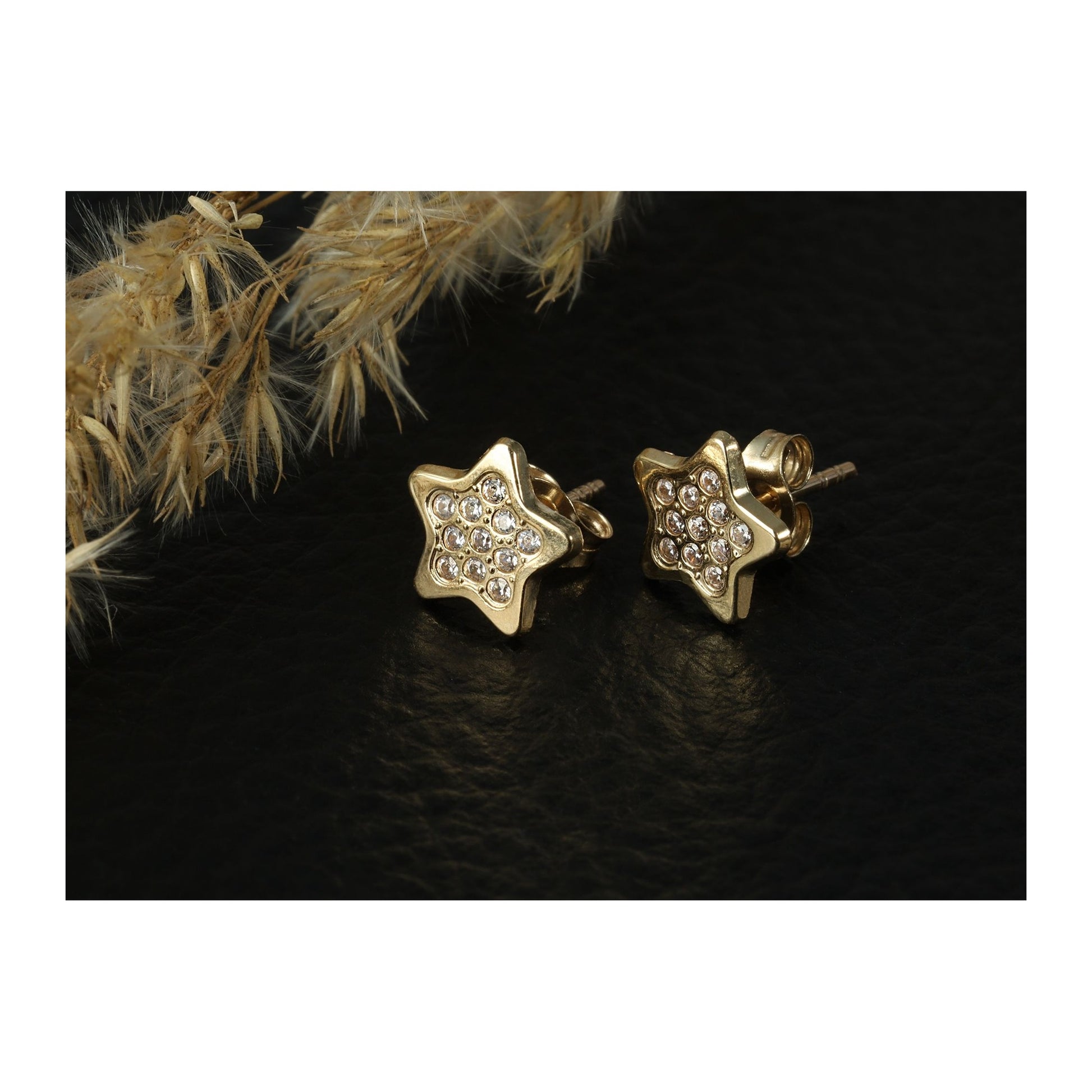 Damen Ohrringe – Ohrstecker aus 333 Gold mit Zirkonia