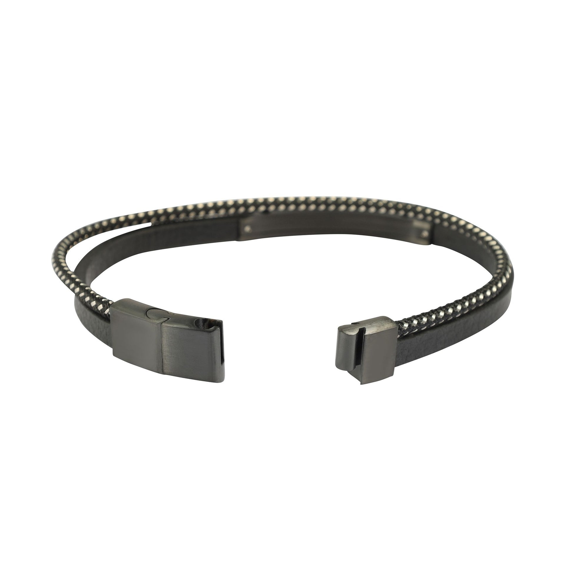 Herren Armband – Lederarmband aus Leder 19 cm