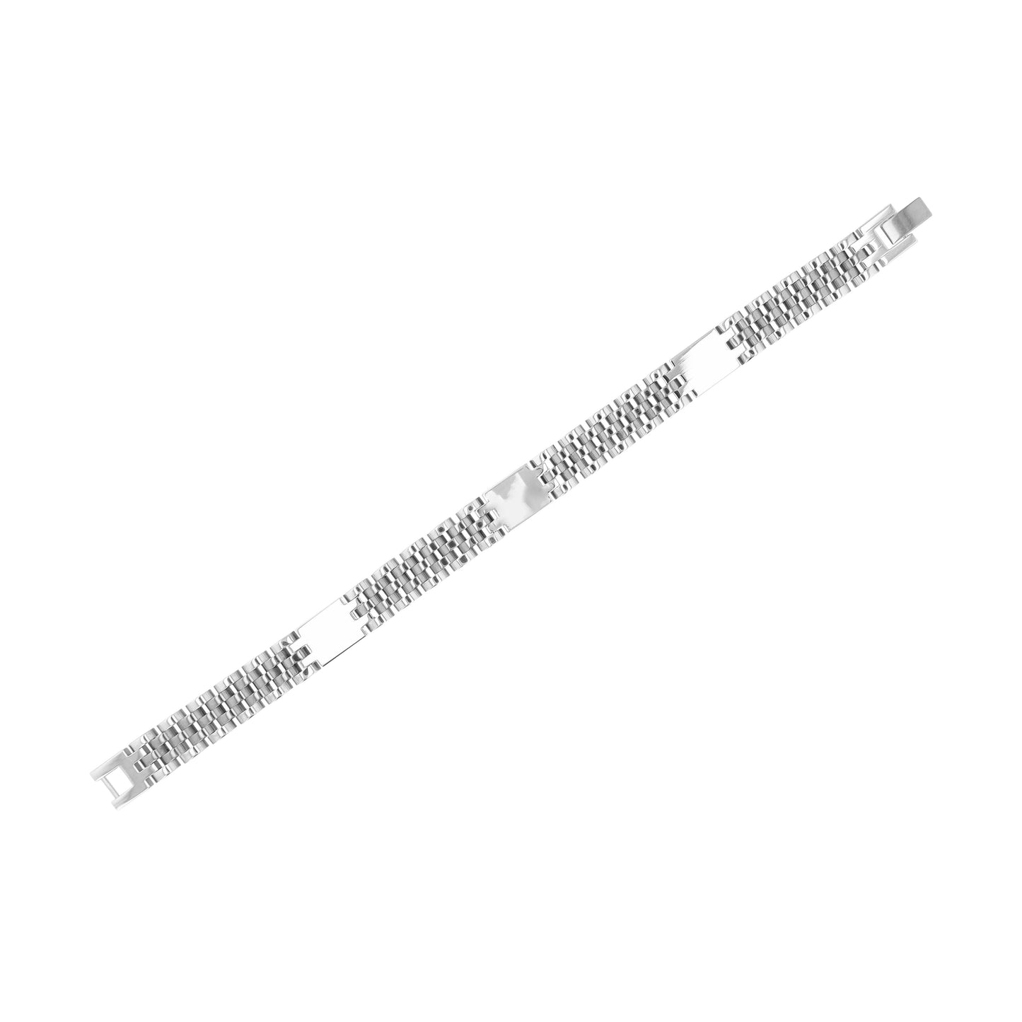 Herren Armband – Gliederarmband aus Edelstahl 21 cm