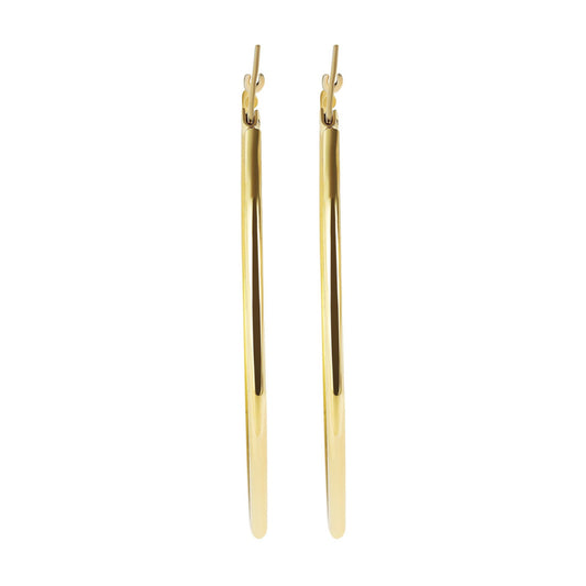 Damen Ohrringe – Creole aus Edelstahl